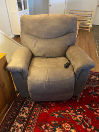 LAZBOY - James Silver Power Lift Recliner 