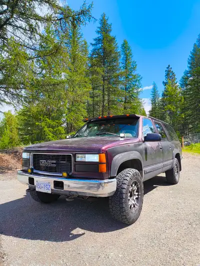 1996 GMC Suburban 2500. Big block 454, super ugly but runs and drives great. Tons of new parts. Feel...
