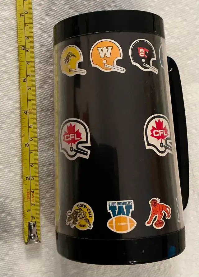 Vintage CFL (Canadian Football League)  Plastic Cup63871132640387120