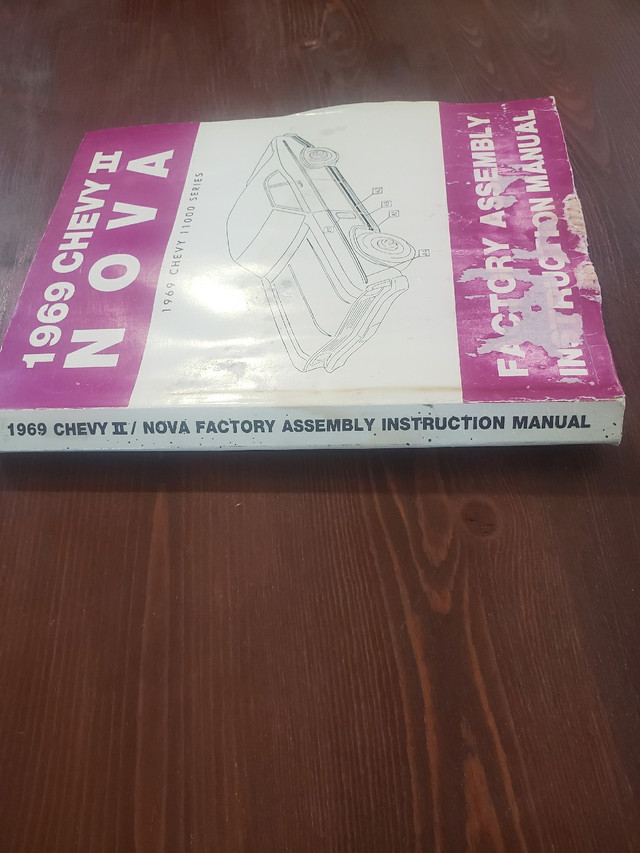 3rd Gen Nova/Acadian GM assembly manual in Other Parts & Accessories in Kamloops - Image 2