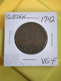Lot of 35 European Coins 1742-1996