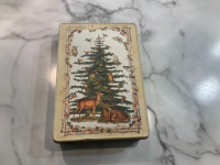 Collectable Christmas gift tin