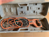 Corded Ridgid Sawsall with case