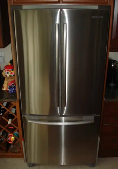 Samsung stainless steel fridge , View more