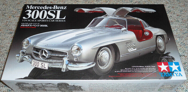 Tamiya 1/24 Mercedes-Benz 300SL Gull wing in Toys & Games in Burnaby/New Westminster