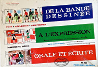 Vintage 1980 Scolaire: "De la bande dessinée à l'expression"