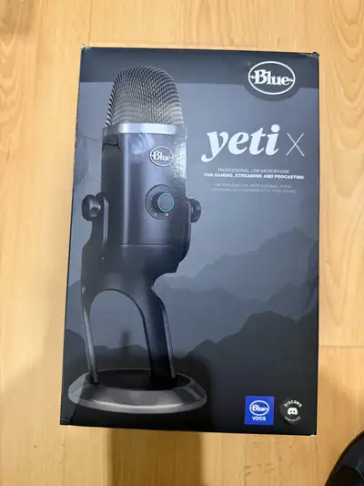 Découvrez le micro USB professionnel Blue Yeti X, conçu pour le gaming, le streaming et le podcastin...