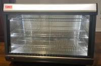 CANCO Glass Display 36" Food Warmer