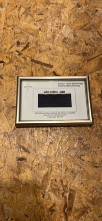 Framed Space Qualified Solar Cell