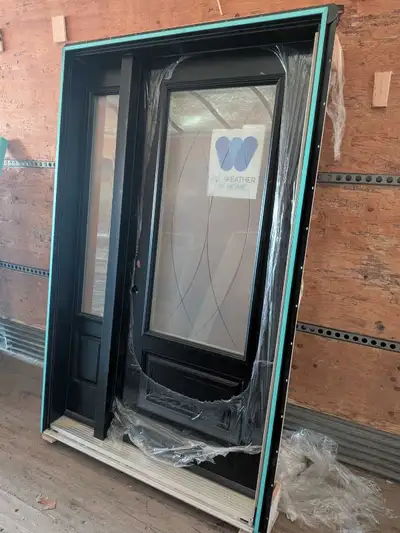 Entry door with sidelite, View more