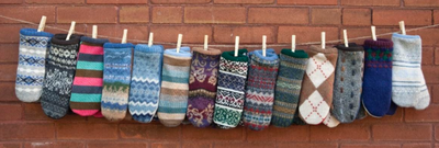 Handmade Wool Mittens by Winter Waltys, View more