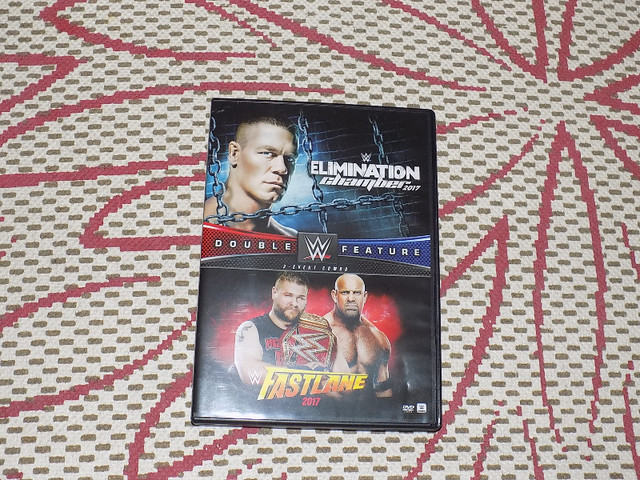 WWE ELIMINATION CHAMBER 2017 & FASTLANE 2017 DOUBLE FEATURE DVD in CDs, DVDs & Blu-ray in Hamilton