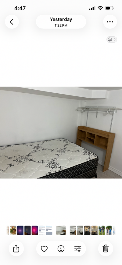 MALE TENANT St. Clair/Victoria park area, private room for rent in the basement. Available immediate...