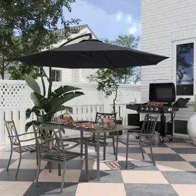Outdoor Dining table Wood grain top, View more