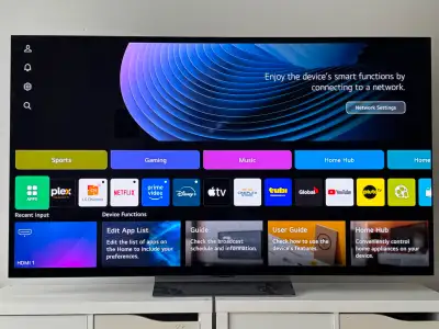 65" LG TV, View more