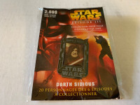2005 STAR WARS EPISODE III LAPEL PIN(QUEBEC-FRENCH)DARTH SIDIOUS