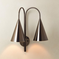 Brand New CB2 Double Wall Sconce