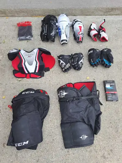 HOCKEY EQUIPMENT - many, View more