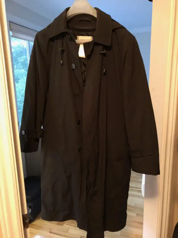 Long Waterproof Raincoat (Size 36)