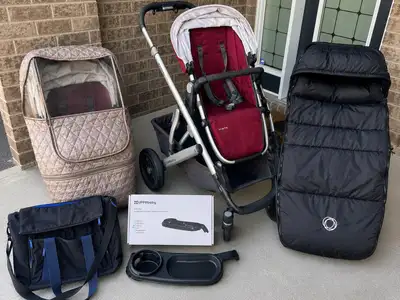 UPPAbaby Vista Stroller + Premium Accessories Bundle, View more