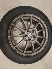 18" Winter Run Flat Tire & Wheel Package (Pirelli, MSW)