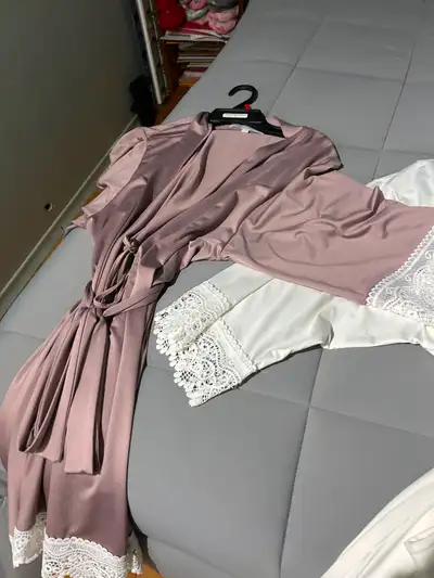 Bridesmaid and bride robes, View more