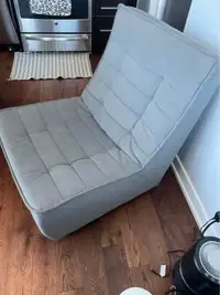 Modern Grey Accent Chair