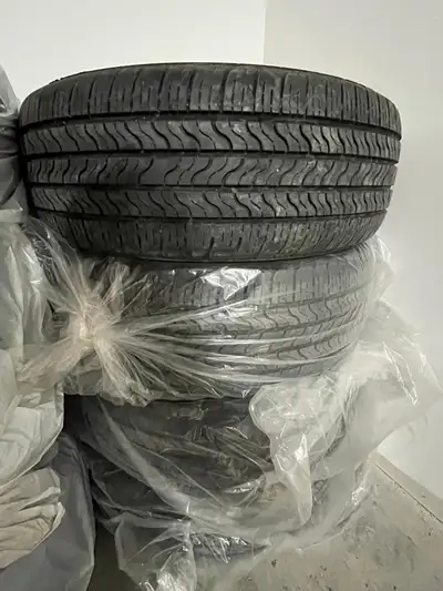 _4 winter tires with rims MotoMaster, 225/65R16 for $450 _4 all season Yokohama tire without Rims 22...