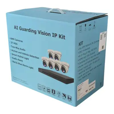 Hikvision Guarding Vision 8ch IP Security Camera Kit IP-KIT8662, View more