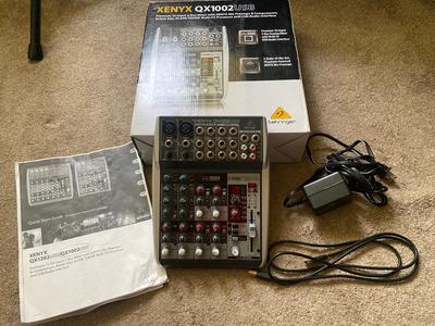 Xenyx QX1002 Analog 10 channel Mixer - Trade, View more