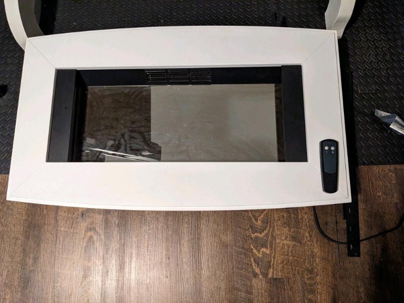 Wall mounted electric fireplace with remote Fireplace & Firewood Hamilton Kijiji