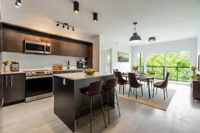 Venez découvrir ce magnifique logement lumineux et bien conçu, situé dans un complexe offrant confor...