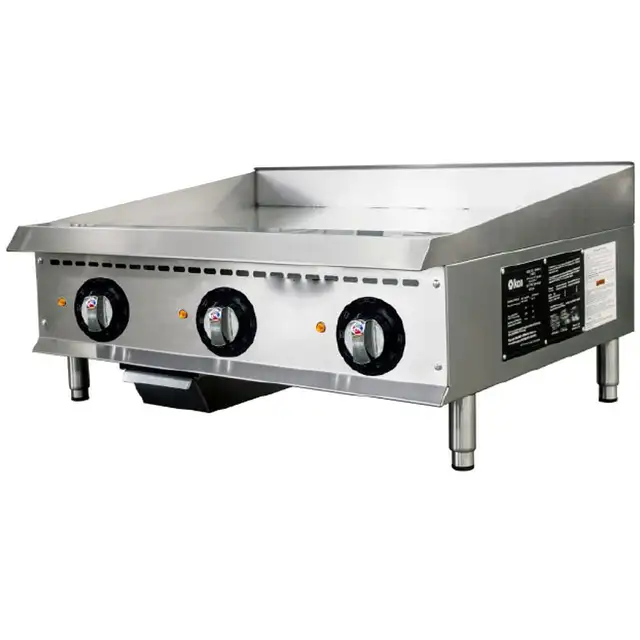 Brand New Electric 36" Thermostatic Griddle -1" Steel Plate in Other in City of Toronto - Image 2