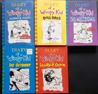 Diary Of A Wimpy Kid 5 Book Collection