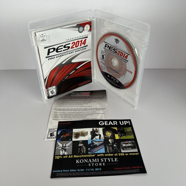 Like New Complete + Inserts Pro Evolution Soccer 2014 $24421186968601896961