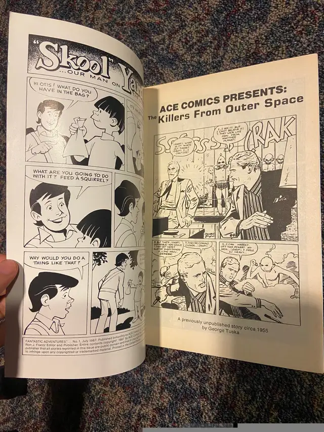 Fantastic Adventures #1 - Ace Comics June 1987 - Collector's  in Comics & Graphic Novels in Mississauga / Peel Region - Image 4