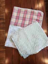 Crib blanket and matching pillow 
