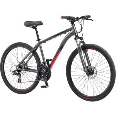 Schwinn DSB 700c Wheels 21 Speeds Hybrid Bike - Grey/Red, View more