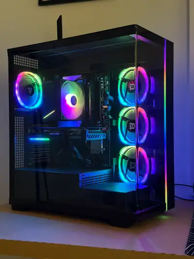 Gaming Pc- Rx 9060xt, Ryzen 7, Ddr5, View more