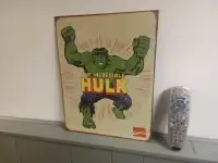 Hulk Smash Metal Sign 