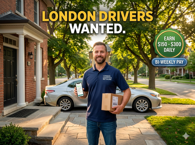 Parcel Delivery Drivers Needed (London, ON), View more