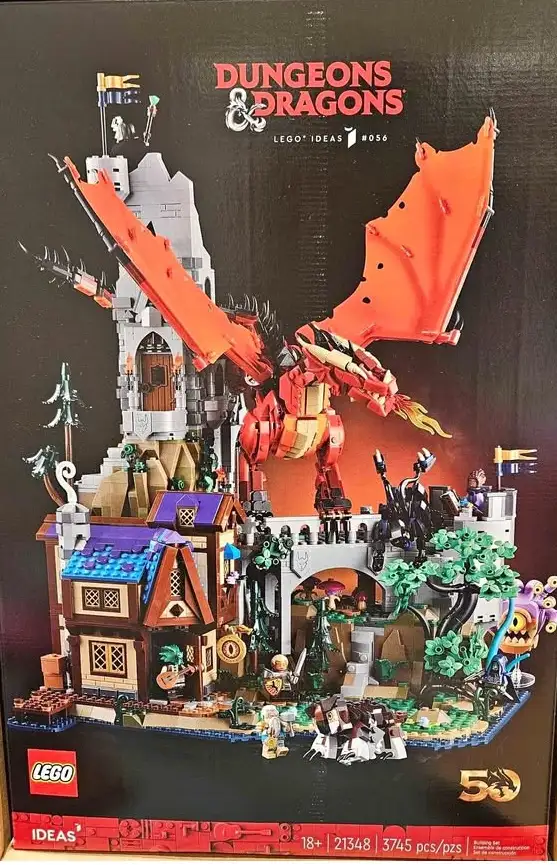 Lego Ideas 21348 Dungeons & Dragons  New Sealed Retired