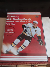 2021-22 Tim Horton Hockey Card Master Set 270 cards w/binder