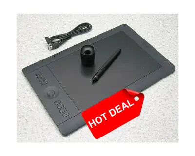 Wacom Intuos5 Touch Small Pen Tablet, Model: PTH450 *MINT*, View more