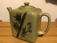 Old Chinese porcelain tea pot