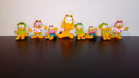 Lot figurines Garfield (8)