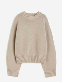 Exclusive Oversized Cashmere-blend Sweater -(Brand: H&M) 