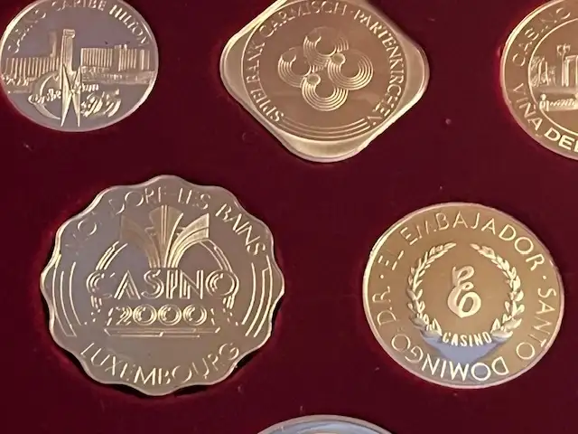Official Gaming Coins of the World's Great Casinos silver tokens in Arts & Collectibles in Ottawa - Image 5