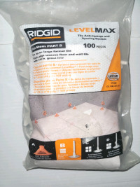 RIDGID  Level Max  Flat Stem  Part B 100- Pieces Spacing 