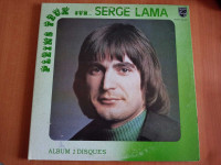 Serge Lama DBL vinyles ORIGINAUX com NEUFS  $10.